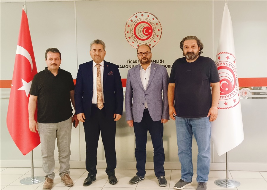 KASTAMONU EĞİTİMCİLER BİRLİĞİ SENDİKASI BAŞKANI SAYIN ORHAN SANCAKTAROĞLU VE DEĞERLİ YÖNETİM KURULU ÜYELERİ İL MÜDÜRLÜĞÜMÜZÜ ZİYARET ETTİ